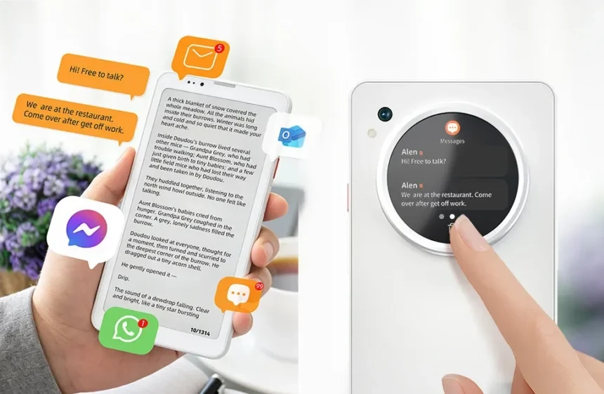 Екран можна зняти: Bigme представила незвичайний смартфон HiBreak Dual 3